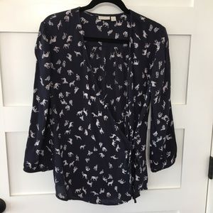 hinge wrap, kimono top